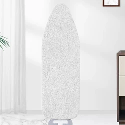 Elegant Pink Flamingo Heat Resistant Ironing Board Cover and Pad Replacement (Single Grey White)