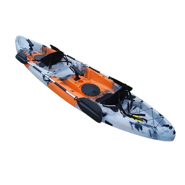 KUDO OUTDOORS 370m Fishing Kayak 2 Personas Seater with Paddle for Sale Malaysia