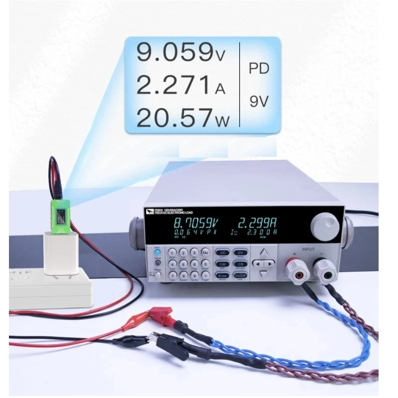 JCID JC CT02 PD Charger Detector Fast USB-C Tester Voltage Current Power Test HD OLED Screen Real Time Monitoring Tester usb charger tester