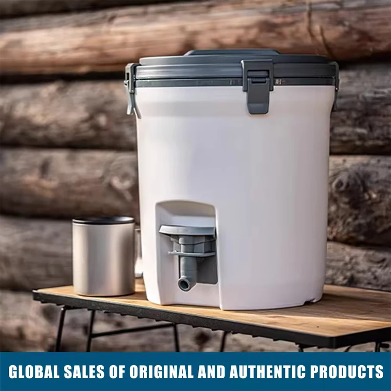 For Stanley 7.5L Stainless Steel Ice Bucket Portable Double Wall Insulated with Lid Hotel wine Champagne whiskey beer Outdoors