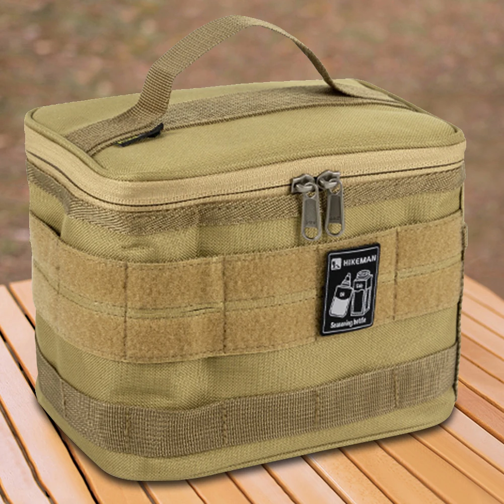 Camping Cookware Storage Bag Outdoor Camping Organizers Handle Picnic Bag Large Capacity For Beach Picnic Road Trip Travel