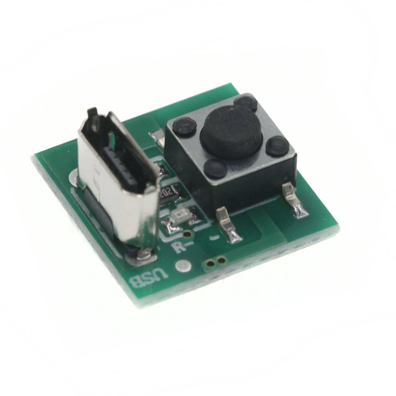 Modul-8 Starkes Licht Taschenlampenzubehör Android Ladeanschluss Touch-Schalterfunktion DIY Modulplatine zwei Sätze LED-Nutzung