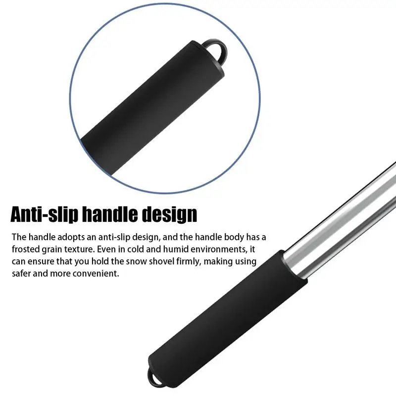 Ice Scraper Snow Brush Snow Removal & Frost Remover Compact Ice Scraper Frost Removal Tool Windshield