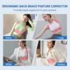 Babaka Posture Corrector for Women and Men,Breathable Back Support Straightener, Adjustable Upper Back Brace Shoulder Posture 5