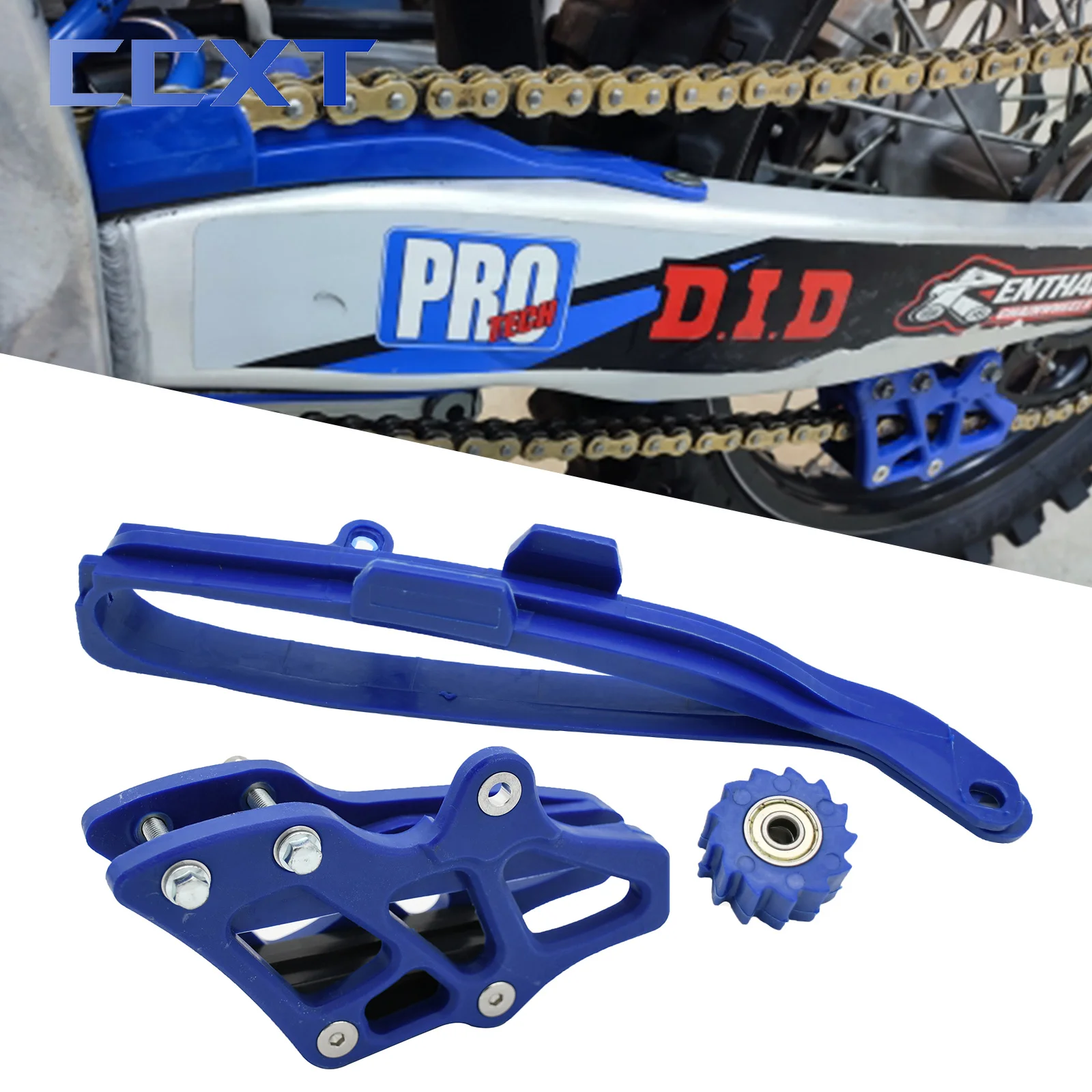 MotorcycleSwingarmChainSliderGuideBottomRollerChainGuide