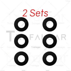 Replacement Rear Camera Glass Lens with Adhesive for Samsung Galaxy A35 5G (2 Sets)