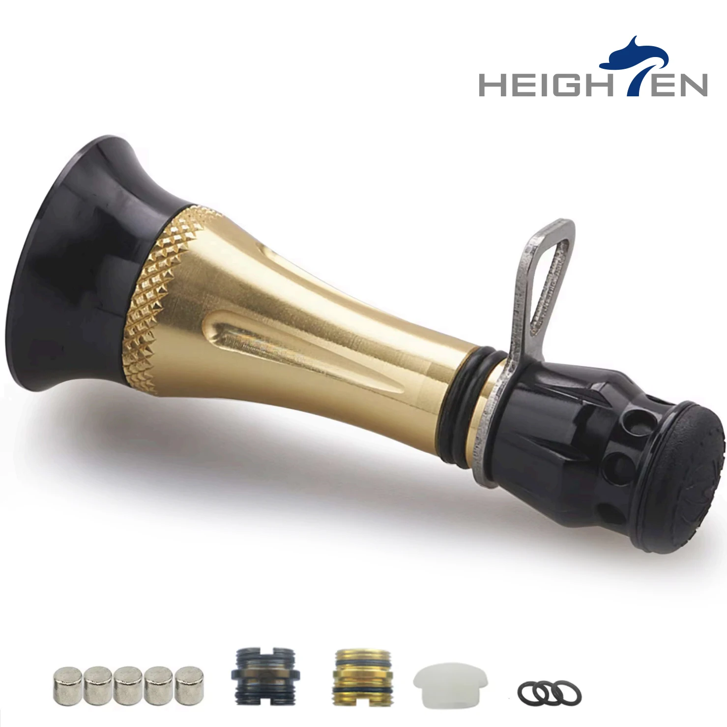 Support moulinet pêche 48mm HEIGHTEN pour Shimano Daiwa spinning 1000-5000 accessoire étui