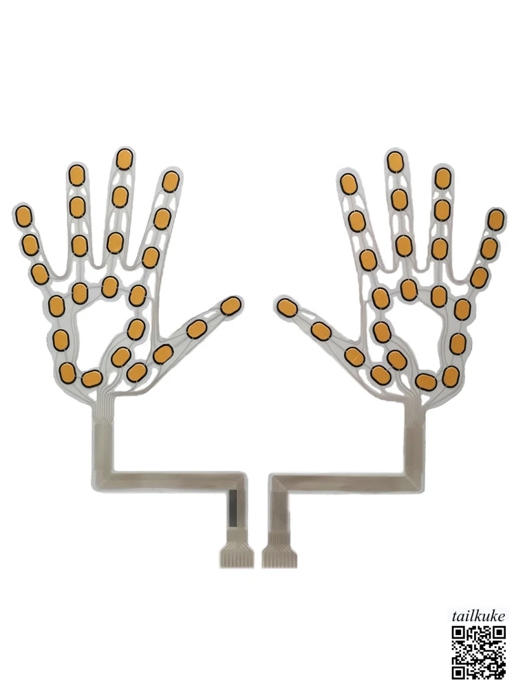 

G0505M Machine Palm Grip Force Resistance Strain Type Flexible Film Pressure Sensor Tactile Intelligent Sensing