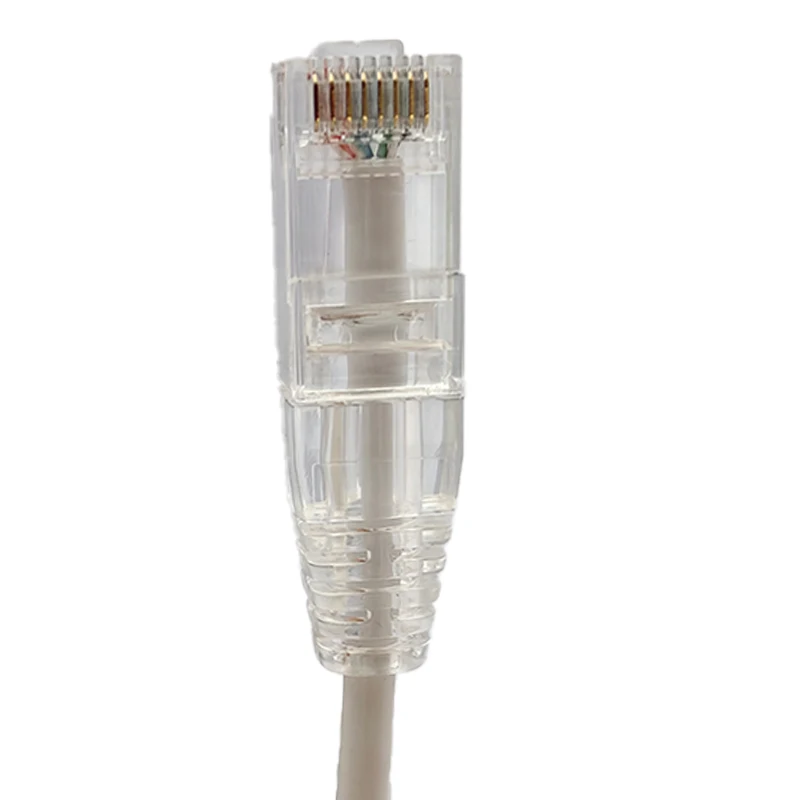 24er-Pack Cat6a-Ethernet-Patchkabel Slim UTP 0,5/1/2FT 10G 28AWG POE Lan-Kabel CAT6/6A Patchpanel zum Umschalten