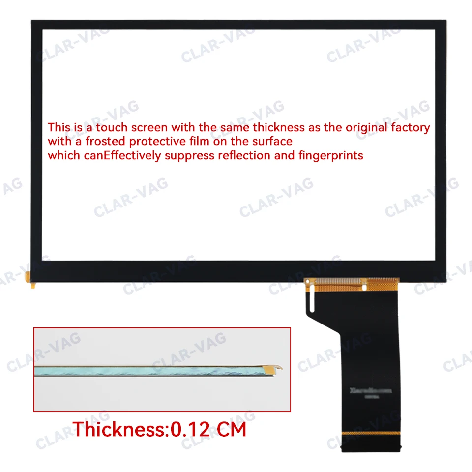 Touch Screen Display 6.5 Inch Glass For VW MIB 2 200 680 682 STD2 ZR Car CD Navigation Radio Parts