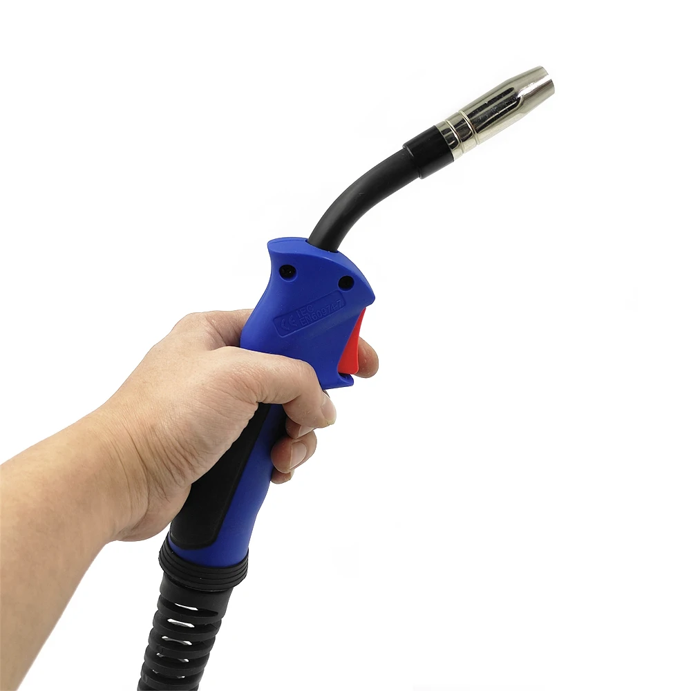 MIG MAG MB 15AK 24KD 36KD Professional Welding Torch Air Cooled Contact Tip Swan Neck Holder Gas Nozzle European Type welding torch