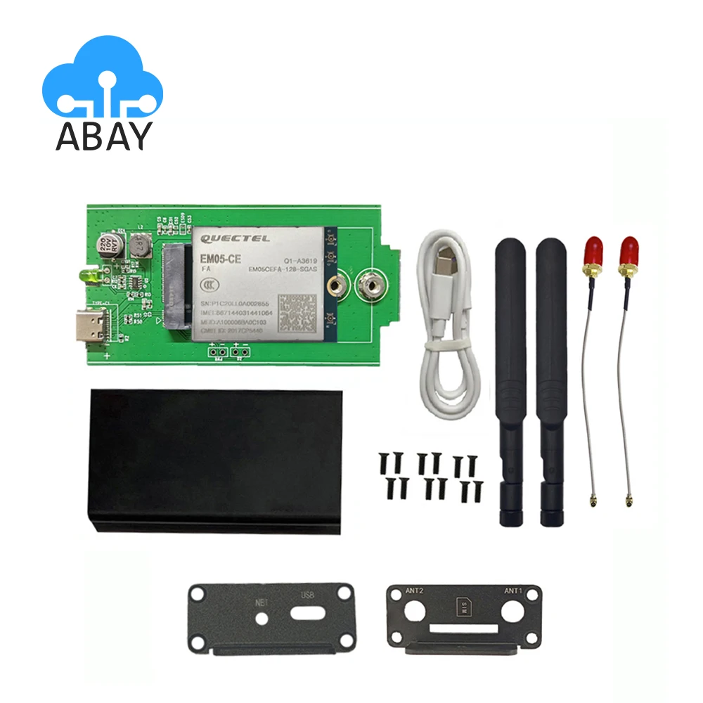 

Type c To M.2 USB Adapter M.2 Modem Shell Case + Quectel EM05CE M.2 Module EM05CEFA-128-SGAS LTE Cat4 Module
