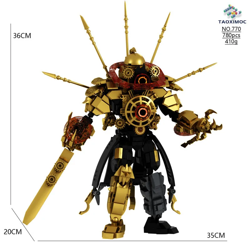 Titan Speaerkman blok Titan Tvman mainan bangunan Clockman