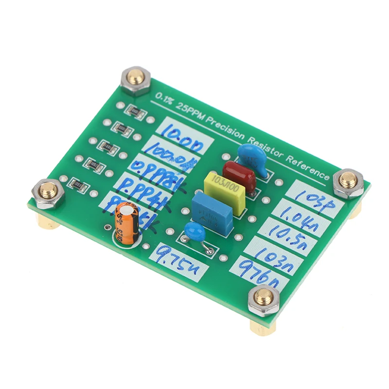 1Pc Precision Resistance Reference Resistor Capacitor Board Used With AD584 LM399 To Calibrate And Calibrate Multimeters
