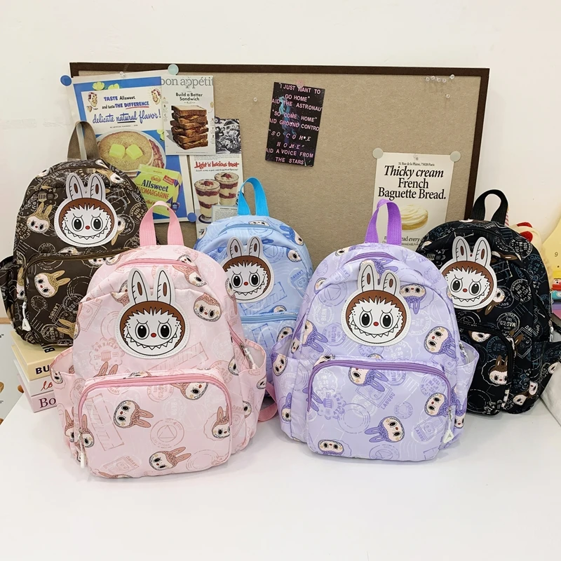 Labubu Lightweight Cartoon Anime Schoolbag – Durable, Water-Resistant Backpack for Travel & Daily Use 6