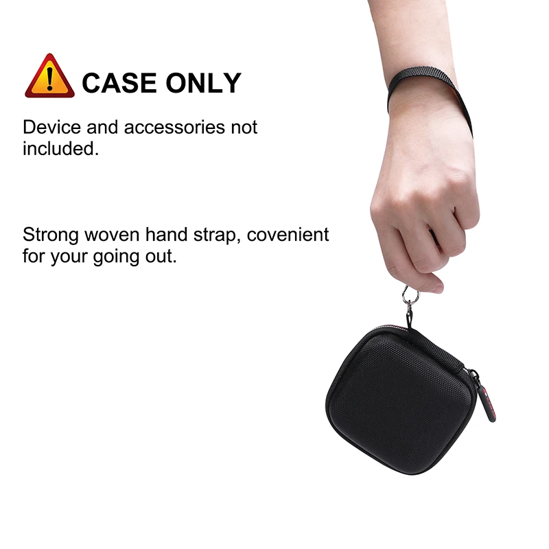Xanad Eva Case Duro para x6 Crucial 500gb Ssd Portátil Externo de Estado Sólido Bolsa de Armazenamento de Proteção - Imagem 3