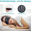 Bluetooth Wireless Headphones Sleep Eye Mask Headset Soft Elastic Comfortable Sports Headband Bluetooth Music Earphone 5