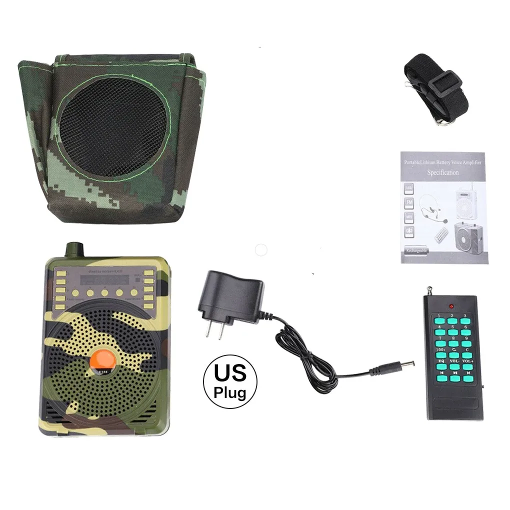Rechargeable remote control amplifier universal outdoor hunting amplifier hunting accessories audio equipment