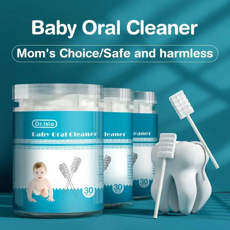 Baby Oral Cleaning Stick 30/60pcs for Newborn Oral Care baby oral cleaner