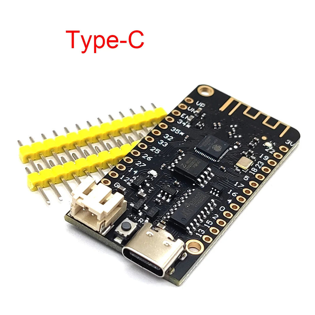 Литиевая батарея Wifi Bluetooth Плата развития ESP32 ESP-32 REV1 CH340G MicroPython 4MB Type-C/Micro USB интерфейс для arduino