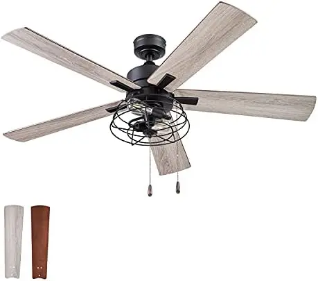 Marshall Ceiling Fan, 52, Matte Black