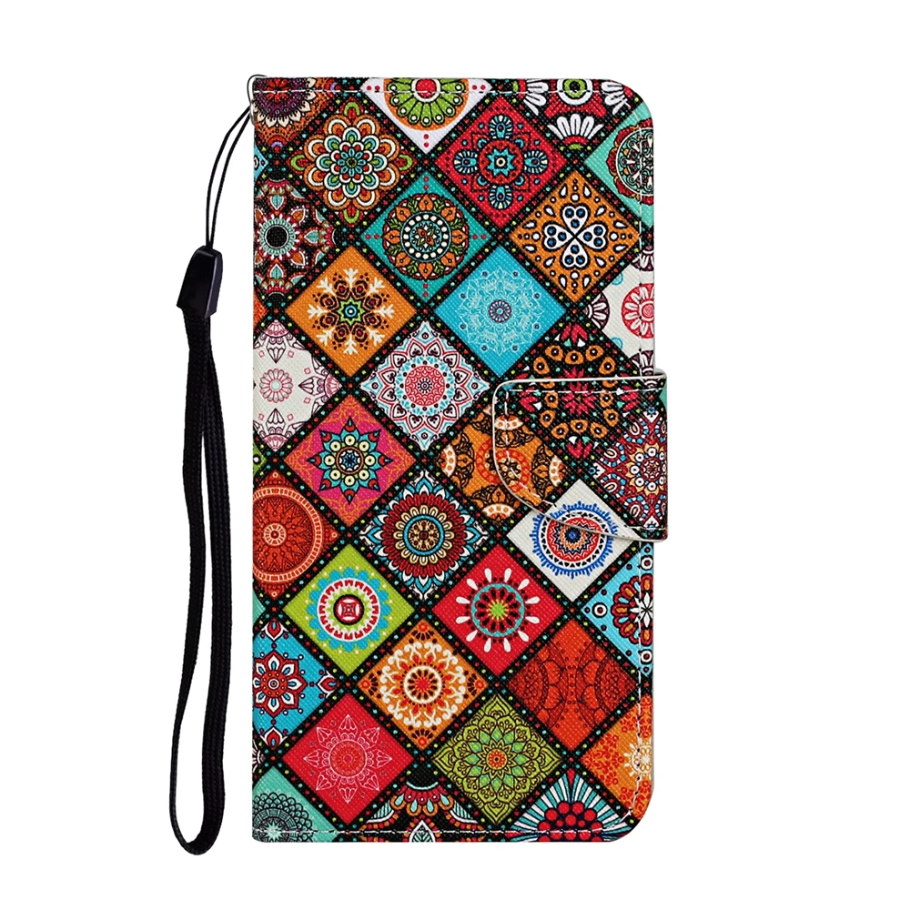 thumbnail image 1 of Funda de teléfono POCO C65 M6 Pro para Xiaomi Redmi 13C, 12, 12C, Note 13, 12, 11 Pro, 8, 10, bonita Funda trasera de cuero con tapa de gato, 1 of 5
