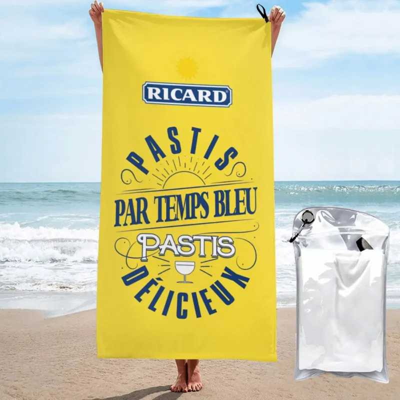

Ricard Merch Sand Free Summer Microfiber Bath Towel Sandproof Quick Dry Surf TowelsNew Product
