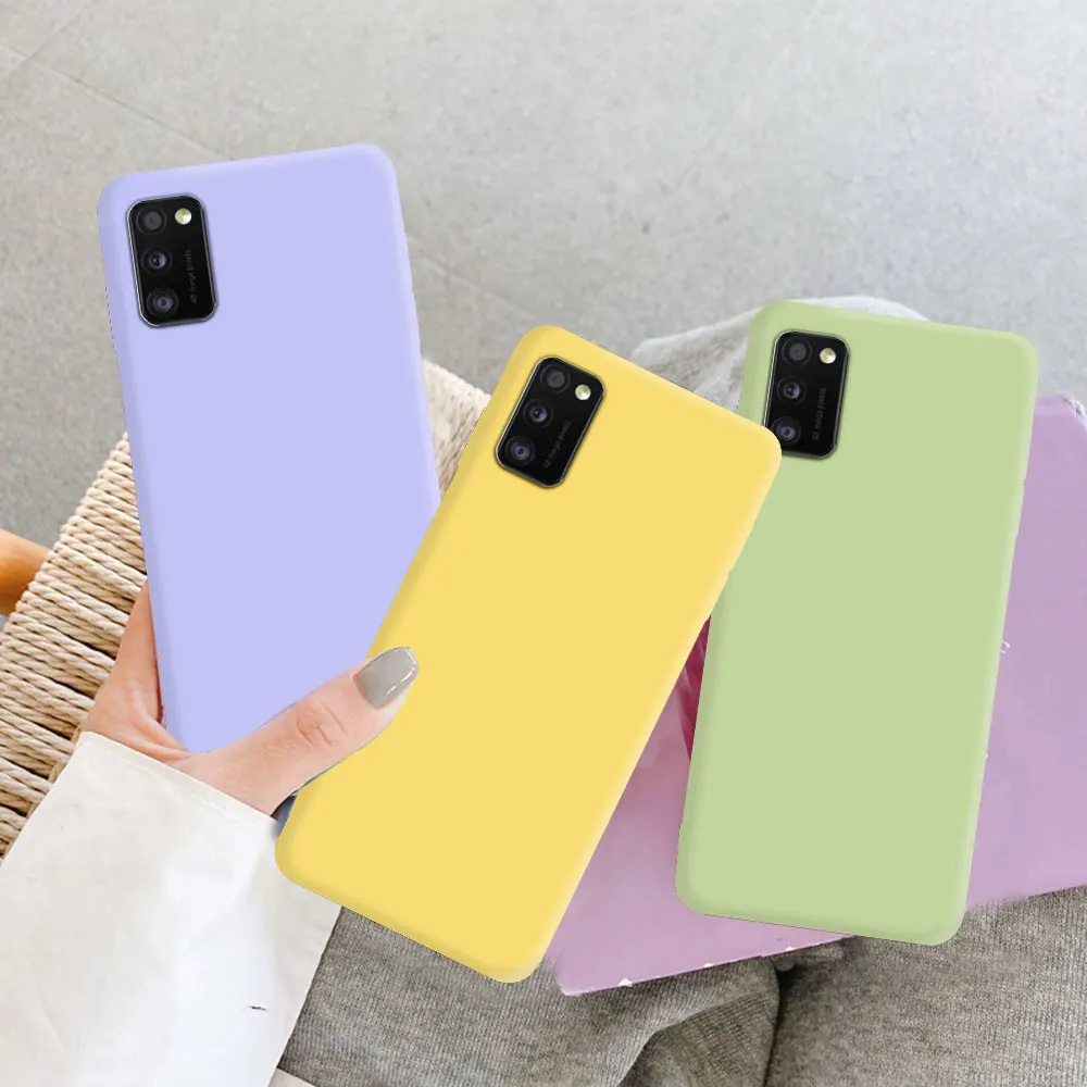 Matte Silicone Back Cover - Sleek Protective Phone Case