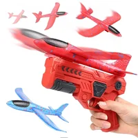 Airplane Launcher Toys Outdoor Plane Flying Toys Non Slip Kids EPP Foam Catapult Plane Birthday Gifts for Boys Girls 1