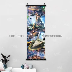 Anime Gundam Scrolls Wall Art - Mobile Suit Freedom & Destiny Hanging Decor Poster - 30x90cm(12x36inch) (Gd1 - 14)