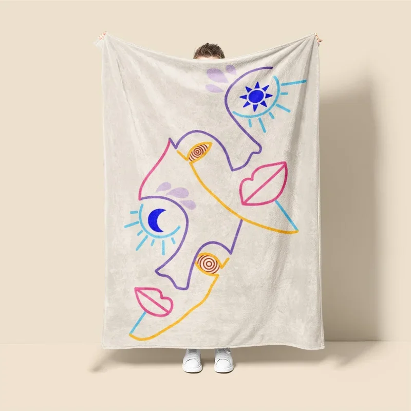 2025 new arrival blanket for bedroom and living room, soft and comfortable blanket, light home decoration Gift150cmx200cm 5