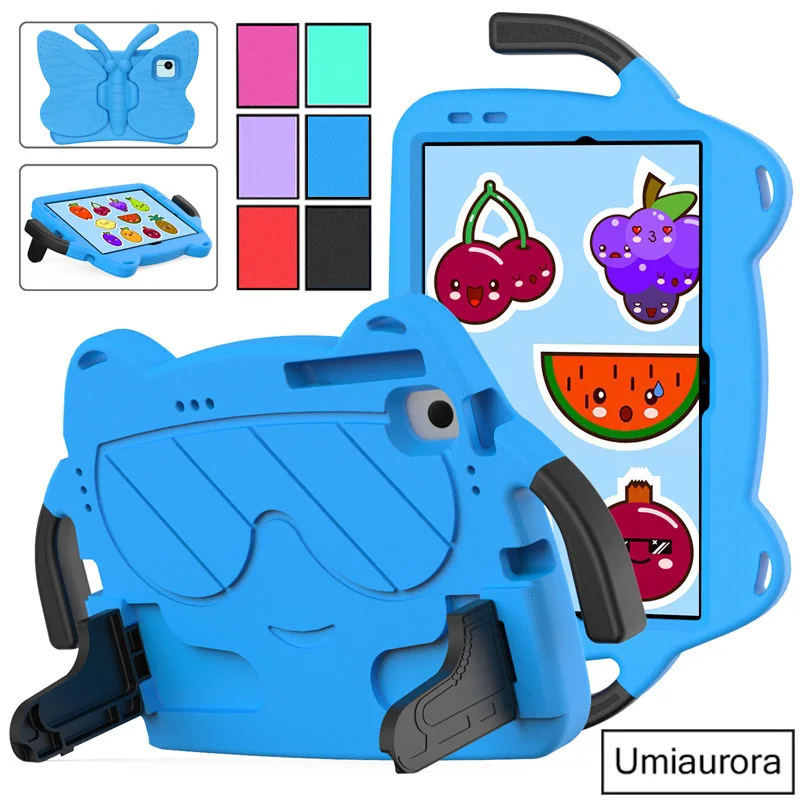 Kids EVA Shockproof Tablet Case with Stand - Durable Protective Cover