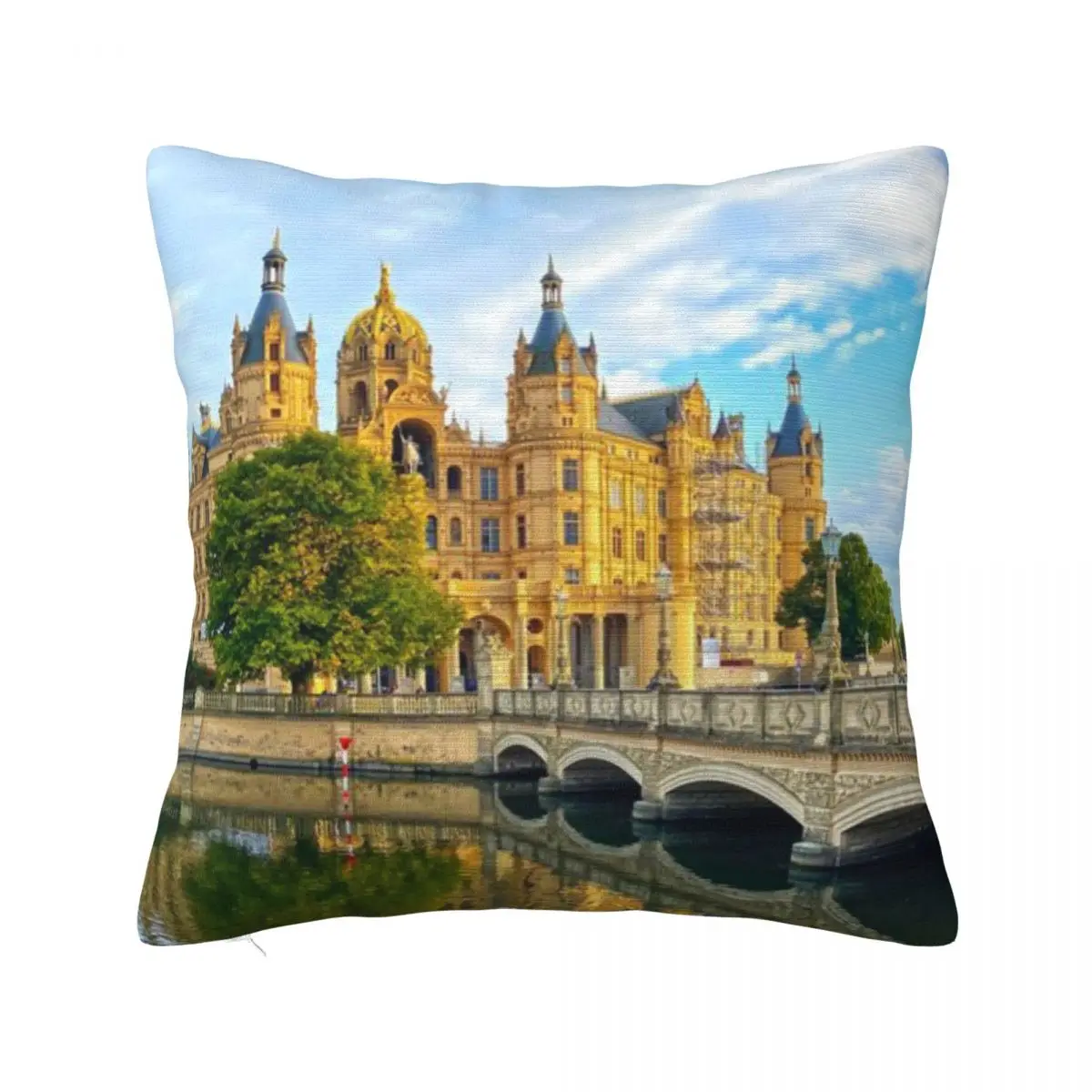 Шварский замок, Мекленбург-шторка, детская подушка