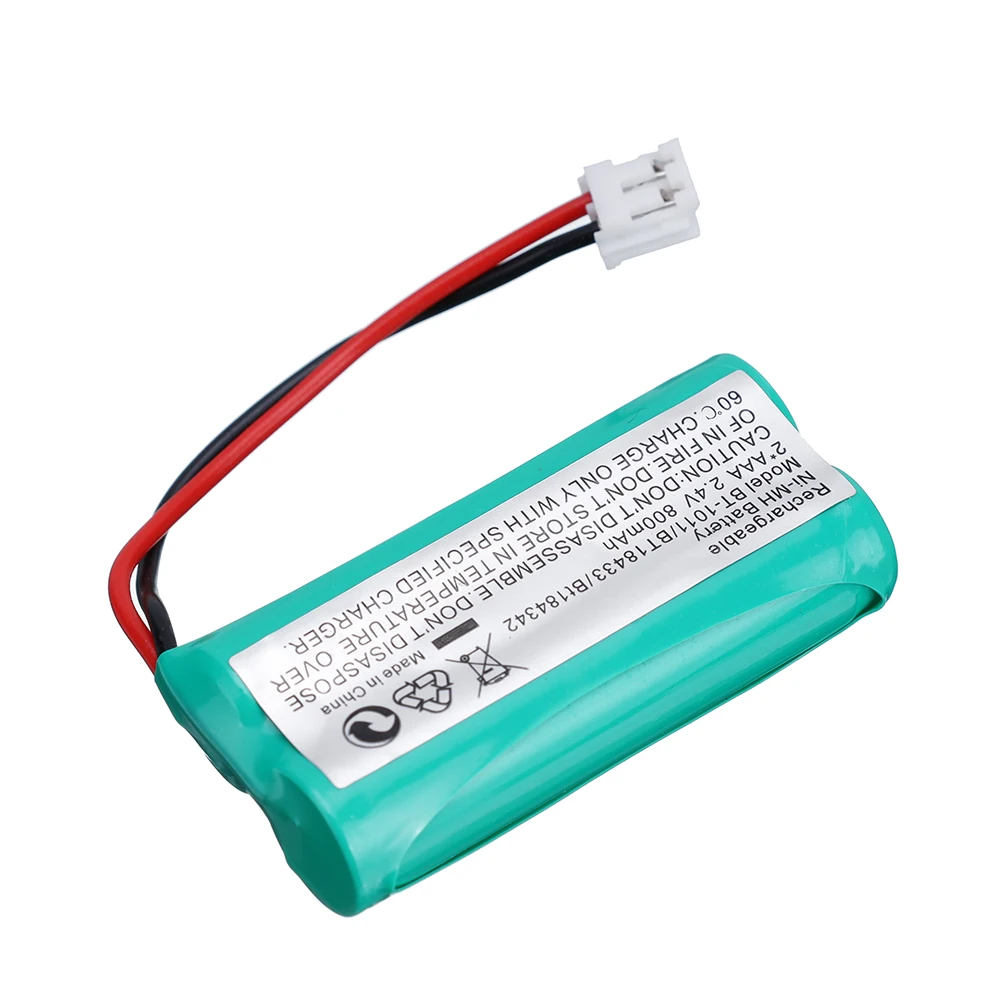 Qblpower 2.4 V batteria ricaricabile per AT & T cellulari e VTech BT18433 BT184342 BT28433, BT284342 bt-8300 batt-6010 BT1011 BT1018 BT1022 BT1031 89 – 1326 – 00 – 00/89 – 1330 – 01 – 00/cph-515d