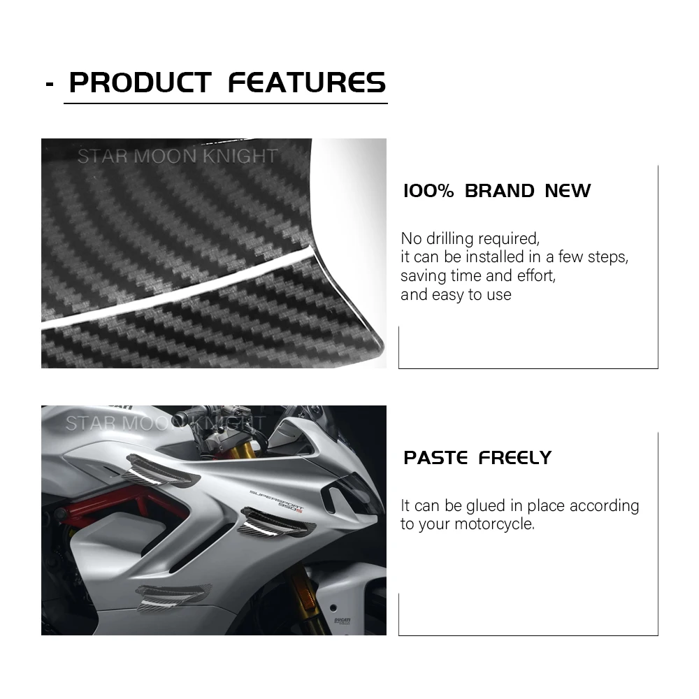 Motorcycle Fairing Aerodynamic Winglets Dynamic Wing For HONDA CBR1000RR CBR600RR CBR650R CBR650F CBR500R CBR300R CBR125R RC213V motorcycle accessories,motorcycle fairing,motorcycle winglet,motorcycle wing kit