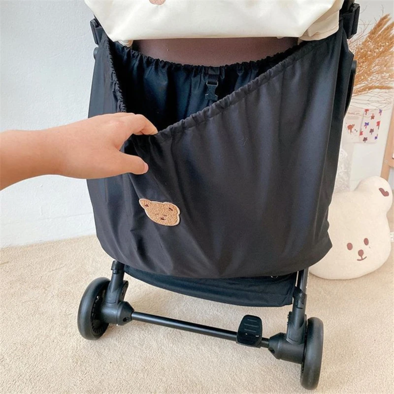 

Portable Mommy Bag Diaper Bags Waterproof Baby Stroller Storage Bag Organizer Baby Pram Carriage Hanging Bags Bebes Accesorios