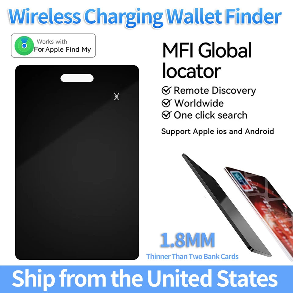 Smart Location Tracking Card for Wallets