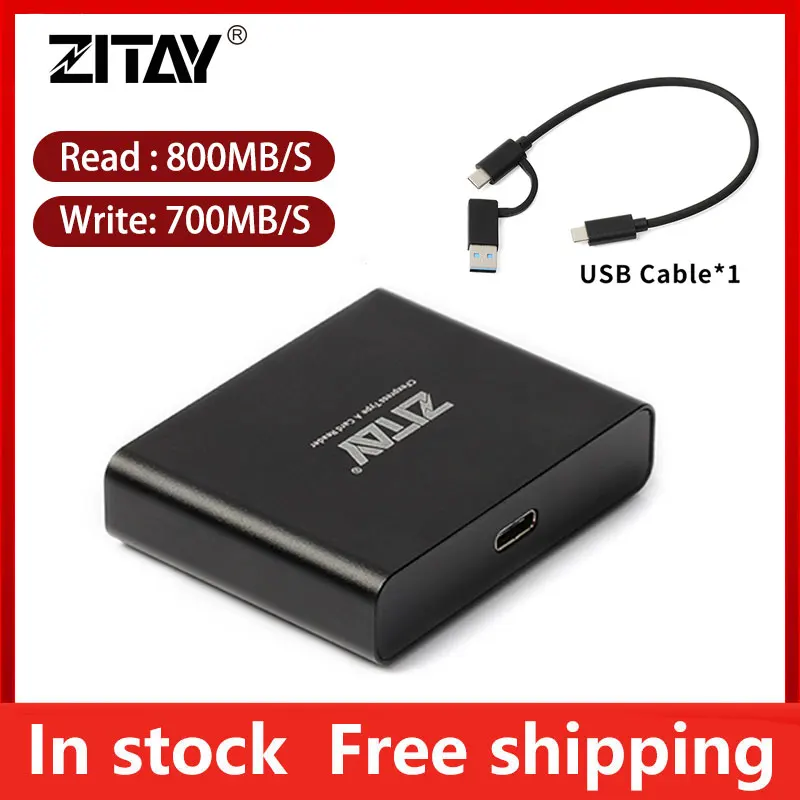 Zitay Cfexpress Lettore Di Schede Di Tipo A Usb 3.1 Gen2 Adattatore Per Scheda Di Memoria Da 10Gbps Per Fotocamera Sony Fx6 Fx3 A7S3 A1 R5 Z6 Z7 S1R 1