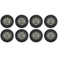 Black 8pcs