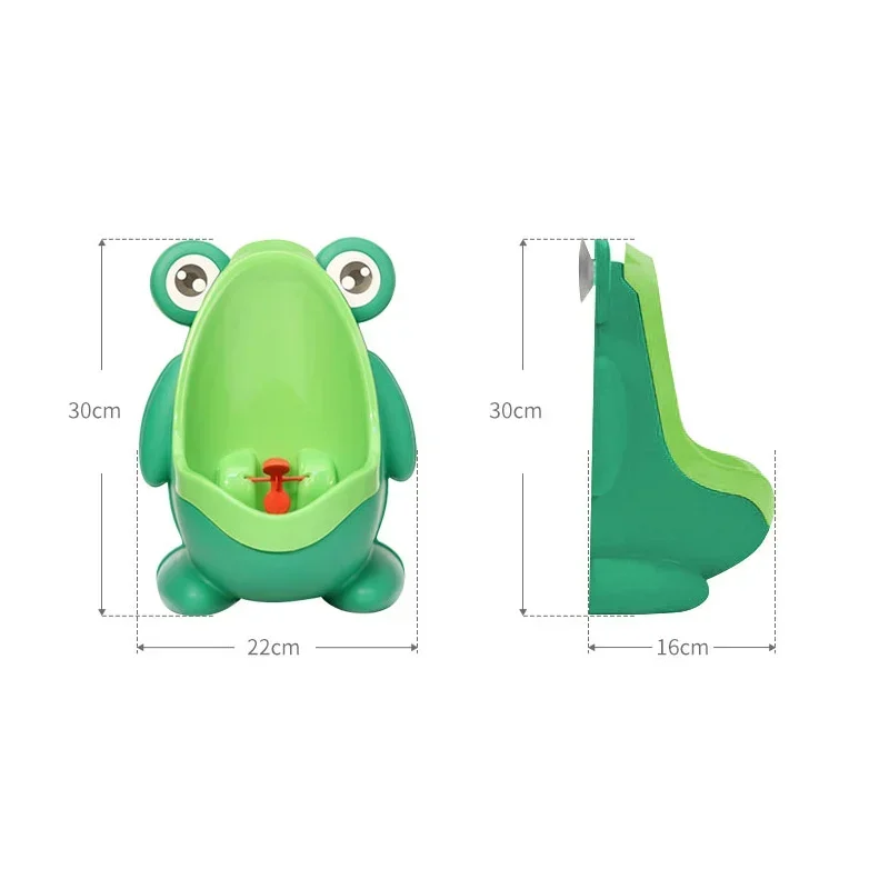 Cute Frog Children Toilet Potty Training Urinal Kids Toddler Pee Trainer for Boys Bathroom with Funny Aiming Target Baby Toilet 5