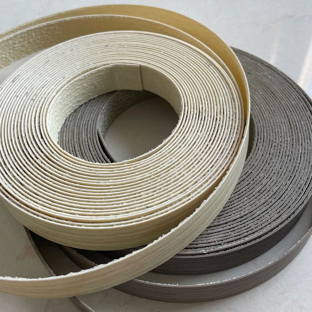 Hot Melt Self-adhesive PVC Edge Banding Strip Woodworking DIY Furniture Wardrobe Cabinet Edge Banding Width 4cm