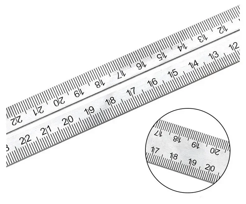 300 mm Edelstahl-Winkelkombination, quadratisches Lineal, mobil, horizontal, beweglich, 45 Grad rechts, Zimmermannswaage, bewegliche Holzbearbeitung – Detail 7