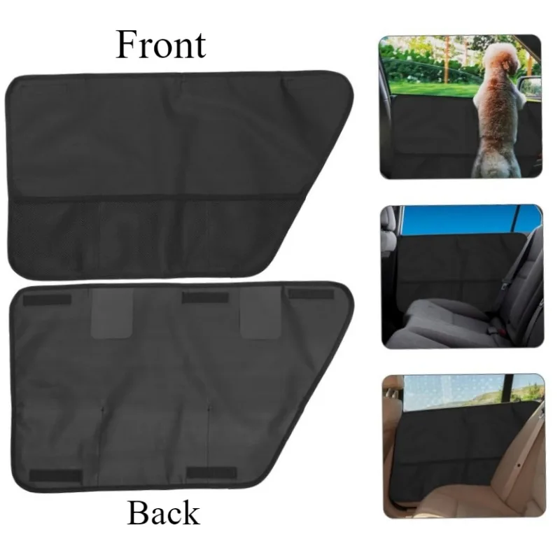 Car Door Protector Pet Car Door Guard Thick Anti Pet Scratching Vehicle Cover Washable Waterproof Easy install