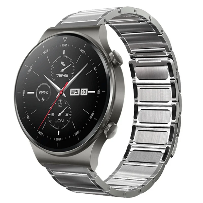 Magnetic Stainless Steel Watch Strap - Adjustable Metal Bracelet
