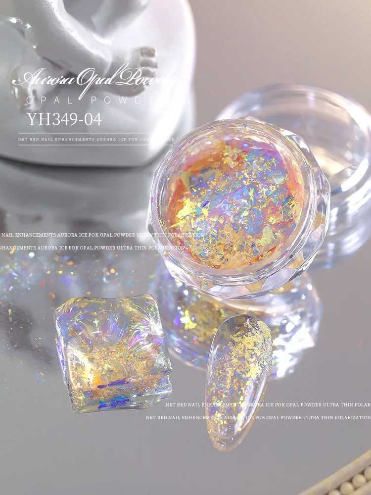 Sparkly Chameleon Aurora Opal Flakes Nail & Eye Pigment Dust