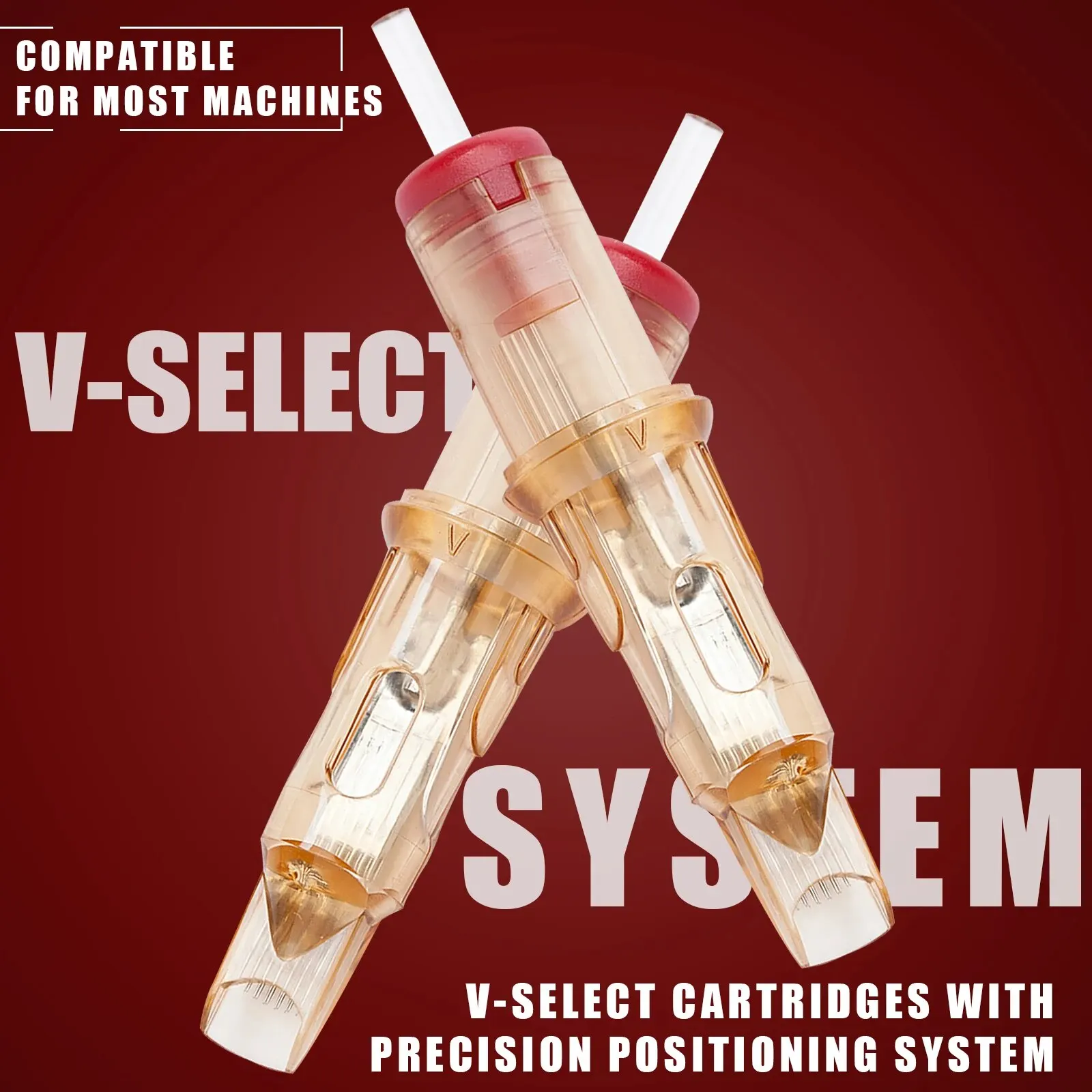 Aghi Per Cartucce Per Tatuaggi Ez V-Select #10 0.30Mm Bugpin Curvo Magnum Round Magnum Aghi Per Tatuaggi Usa E Getta Forniture 20 Pz/Scatola