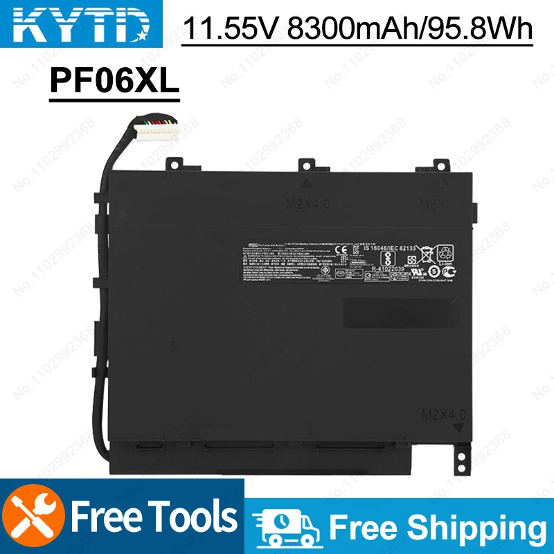 

Новый аккумулятор KYTD PF06XL для ноутбука HP Omen 17-W110NG W202NO W238TX W232NF W213NF W101UR W117TX HSTNN-DB7M 852801-2C1 853294-850