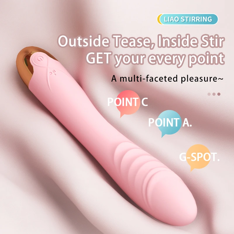 Laile Judy Electric Female Masturbator Vibrator Adult Sex Toy Massage Stick Female Specific AV Stick