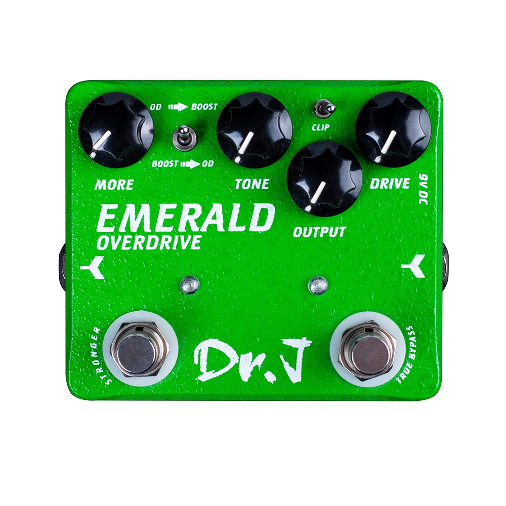 D60emeraldoverdrivepedaldrsriejefeitodeguitarrapedalmosfet