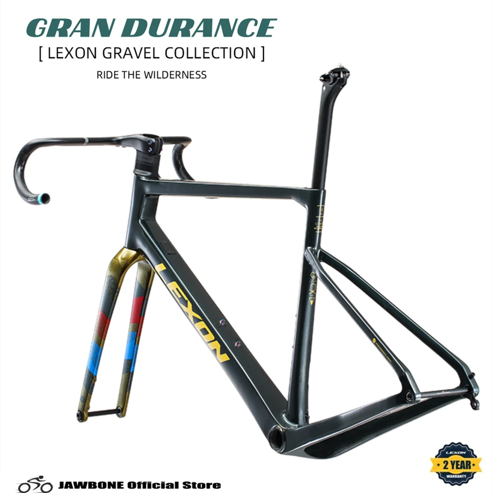 LexonGFXCarbonGravelFrameDiskBrakeFrameworkCarbonGraveloff